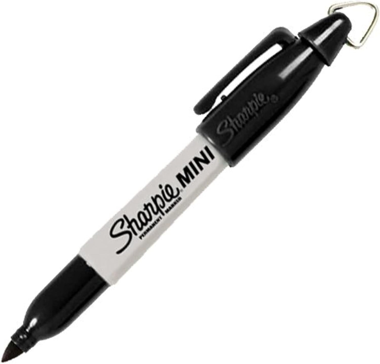Sharpie Mini Permanent Markers, Fine Point, 4-Count (4 Markers, Black)