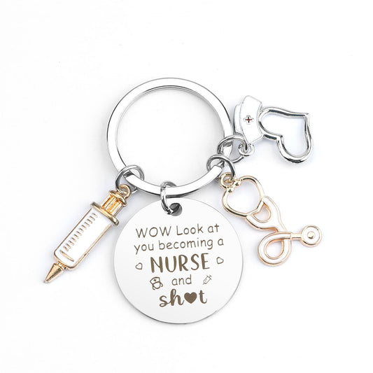 Nurse Graduation Gift for Women Nurse Keychain Nurses Week Gifts Graduation Presents for Nurses Appreciation Gifts