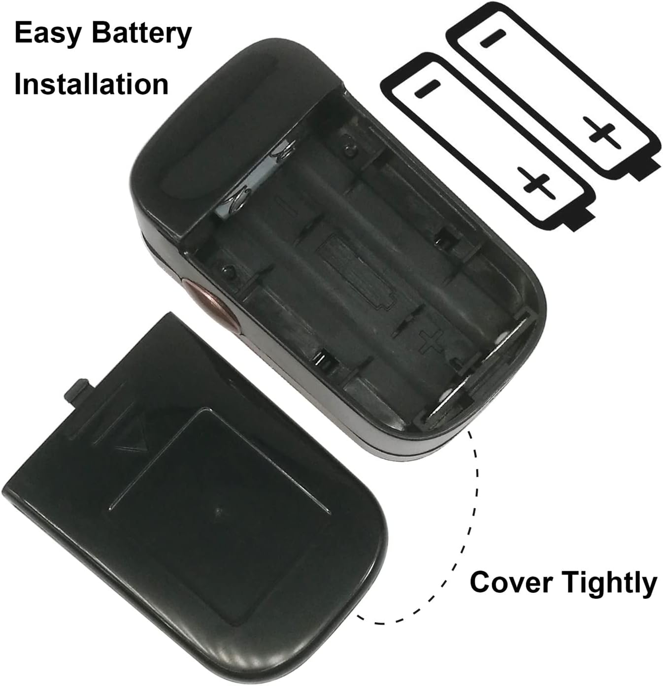 WRINERY Pulse Oximeter Fingertip, Oxygen/ O2 Saturation Monitor, OLED Portable Oximetry with Batteries, Lanyard (Rose gold-black)