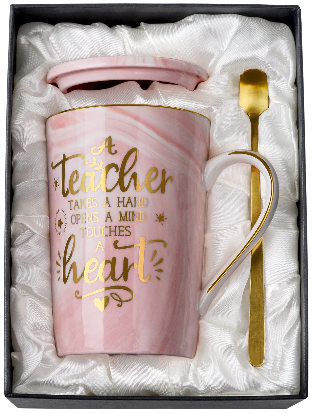 Nurse Gifts for Women, Funny Nurse Mug with Gold Print, Nurses Week Retirement Graduation Appreciation Present, School Nursing Student RN Practitioner, 14oz Pink Marbled Ceramic Cup, Nice Gift Boxed