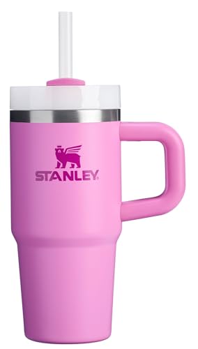 Stanley Quencher H2.0 Tumbler with Handle and Straw 30 oz | Flowstate 3-Position Lid | Cup Holder Compatible for Travel | Insulated Stainless Steel Cup | BPA-Free | Peony