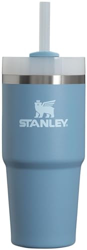 Stanley Quencher H2.0 Tumbler with Handle and Straw 30 oz | Flowstate 3-Position Lid | Cup Holder Compatible for Travel | Insulated Stainless Steel Cup | BPA-Free | Peony
