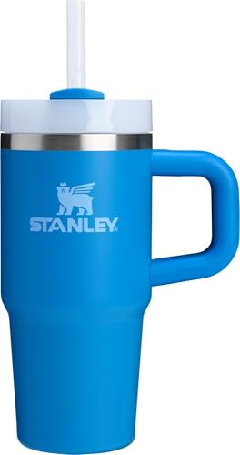 Stanley Quencher H2.0 Tumbler with Handle and Straw 30 oz | Flowstate 3-Position Lid | Cup Holder Compatible for Travel | Insulated Stainless Steel Cup | BPA-Free | Peony