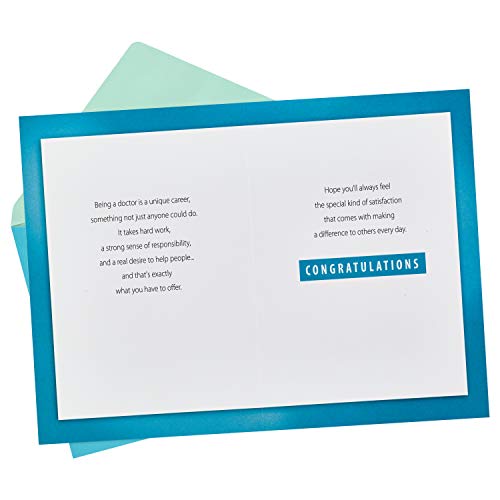 Hallmark Nurse Graduation Card (Nurses Make a Difference) for RN, LPN, Travel Nurse, Healthcare Worker
