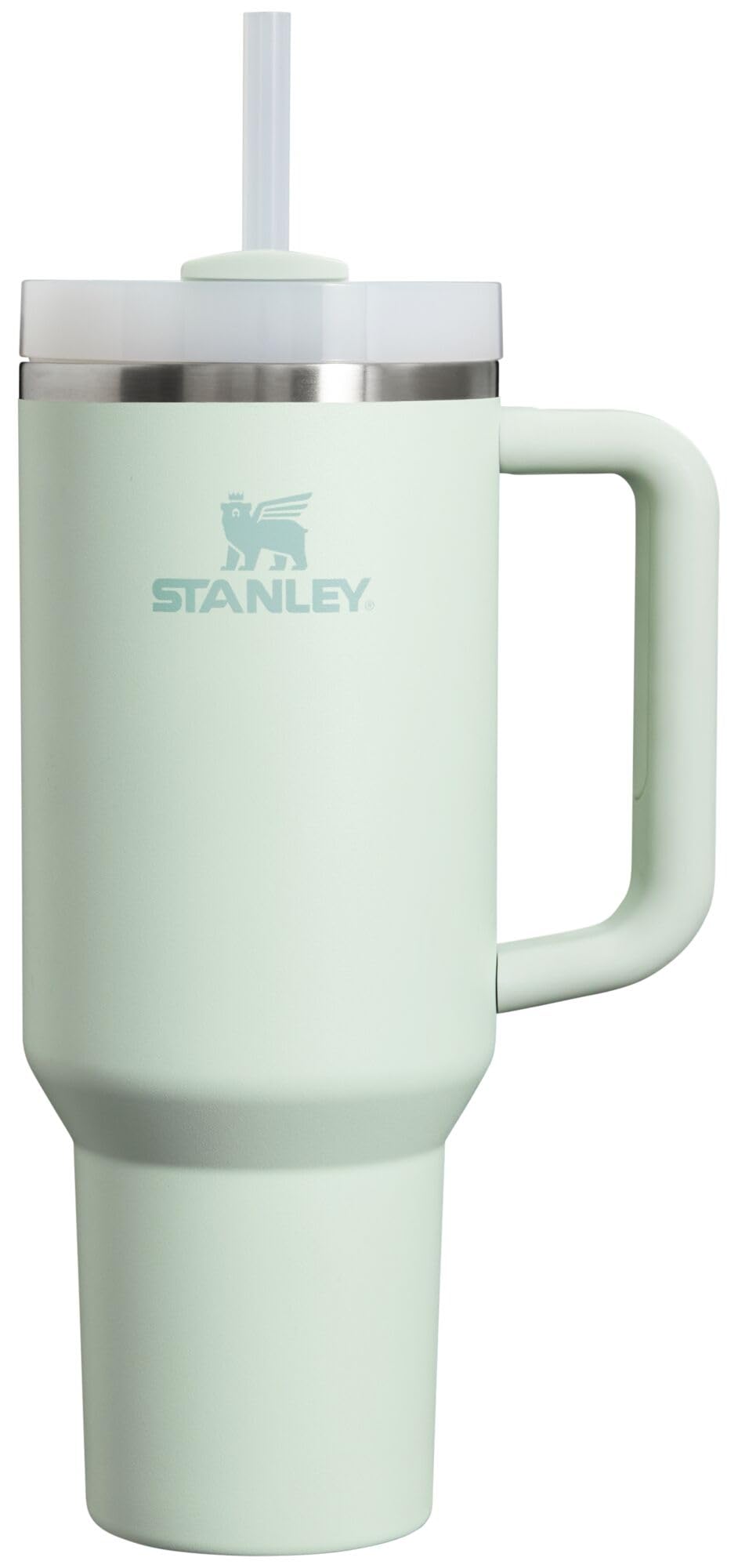Stanley Quencher H2.0 Tumbler with Handle and Straw 30 oz | Flowstate 3-Position Lid | Cup Holder Compatible for Travel | Insulated Stainless Steel Cup | BPA-Free | Peony
