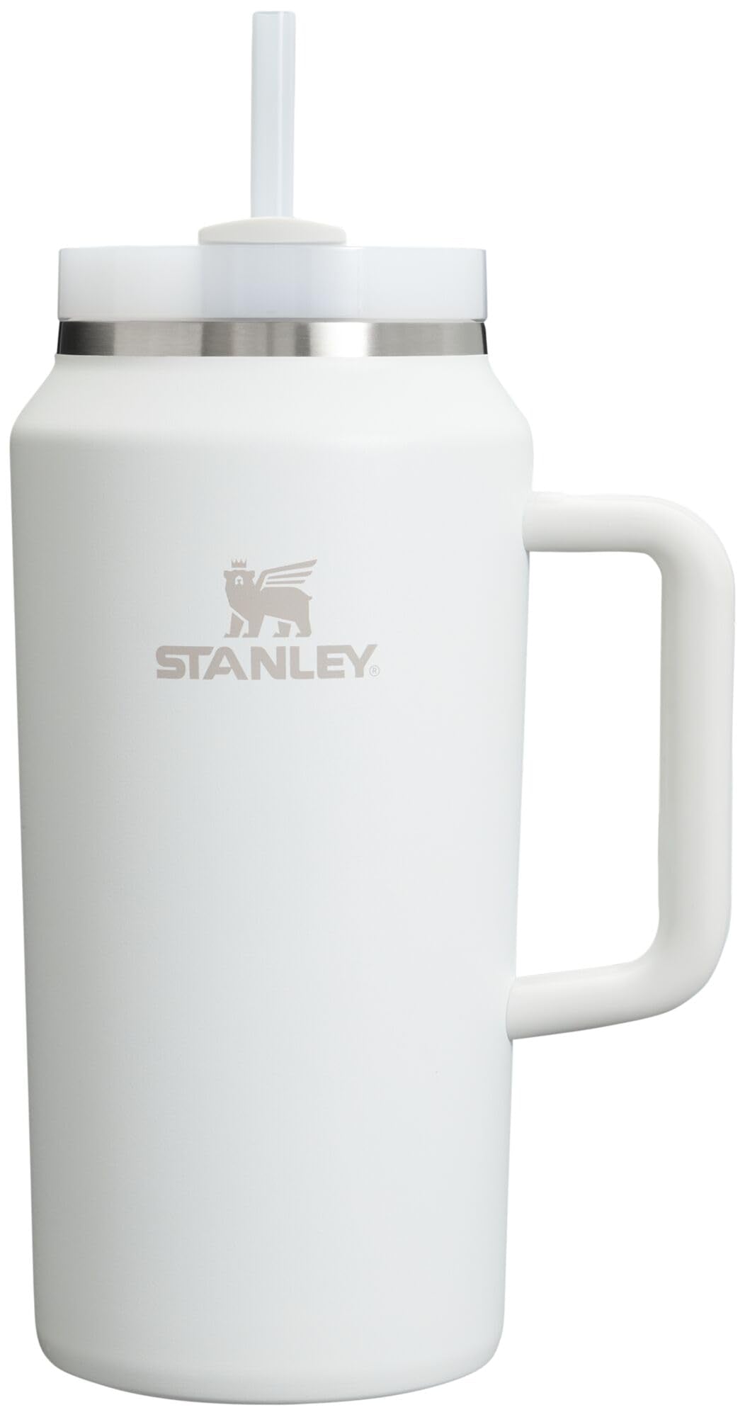 Stanley Quencher H2.0 Tumbler with Handle and Straw 30 oz | Flowstate 3-Position Lid | Cup Holder Compatible for Travel | Insulated Stainless Steel Cup | BPA-Free | Peony