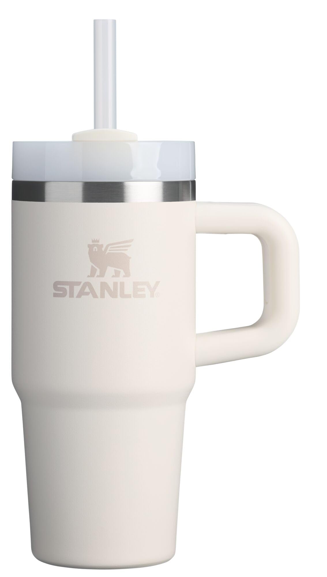 Stanley Quencher H2.0 Tumbler with Handle and Straw 30 oz | Flowstate 3-Position Lid | Cup Holder Compatible for Travel | Insulated Stainless Steel Cup | BPA-Free | Peony