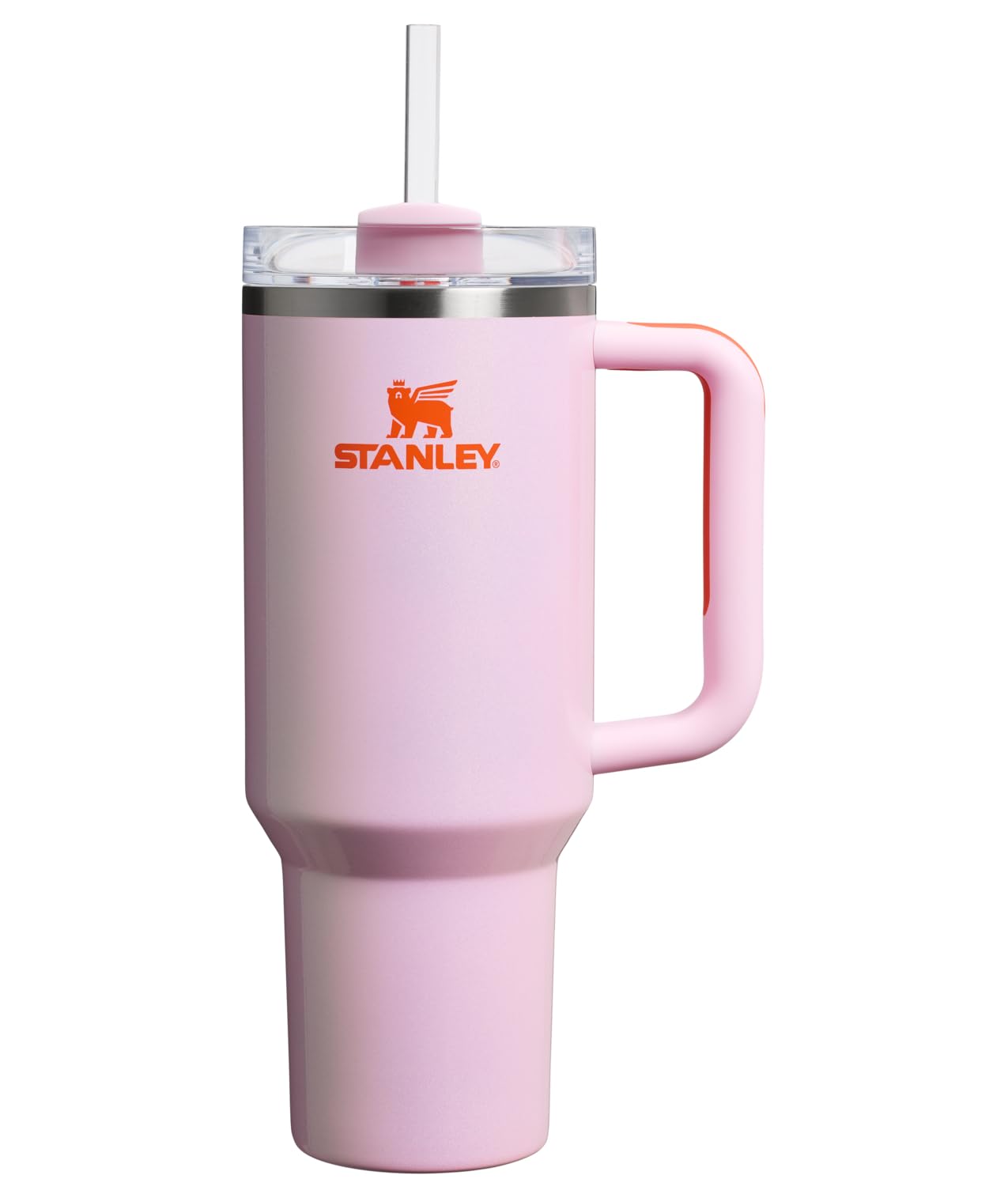 Stanley Quencher H2.0 Tumbler with Handle and Straw 30 oz | Flowstate 3-Position Lid | Cup Holder Compatible for Travel | Insulated Stainless Steel Cup | BPA-Free | Peony