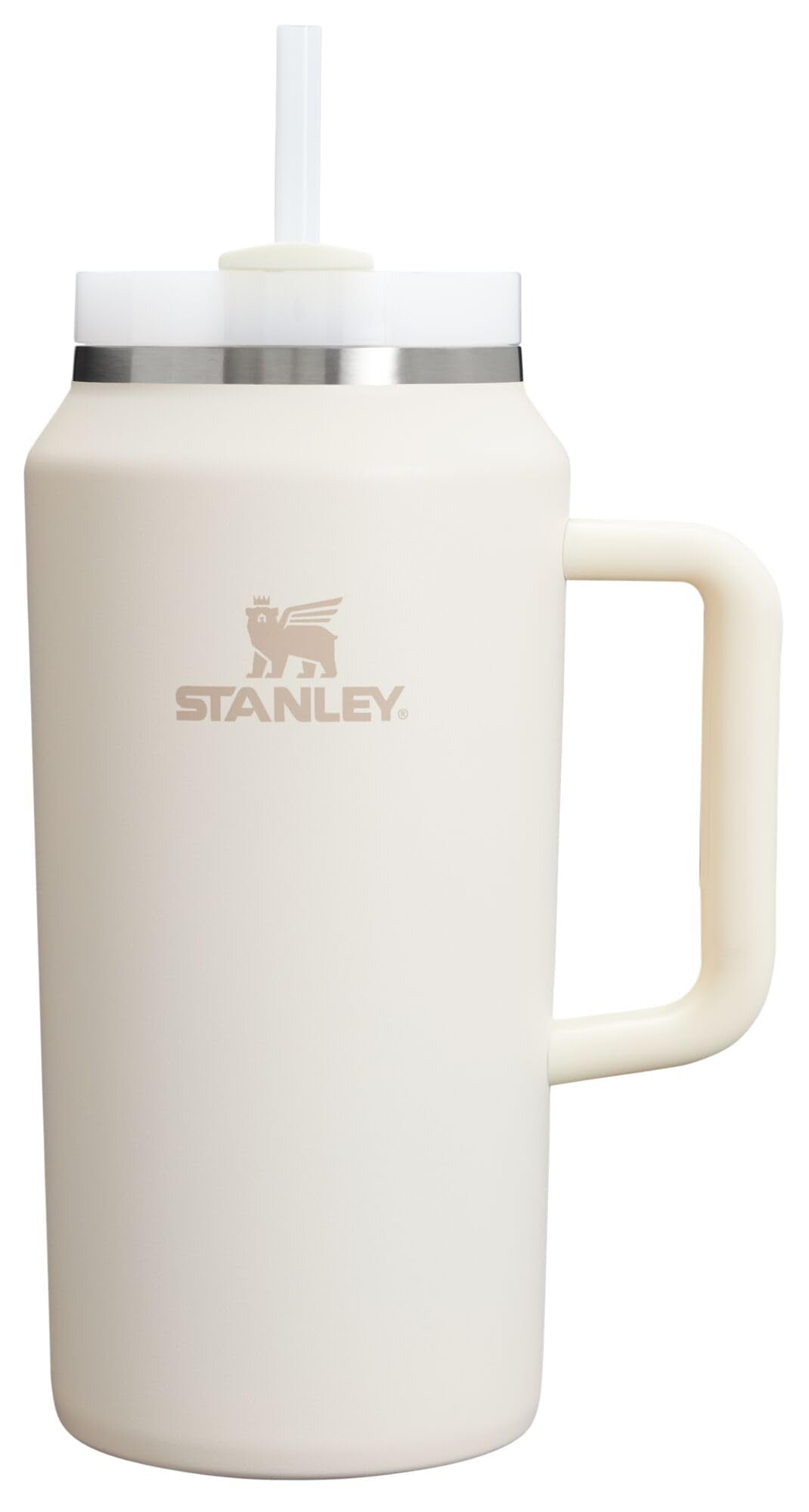 Stanley Quencher H2.0 Tumbler with Handle and Straw 30 oz | Flowstate 3-Position Lid | Cup Holder Compatible for Travel | Insulated Stainless Steel Cup | BPA-Free | Peony