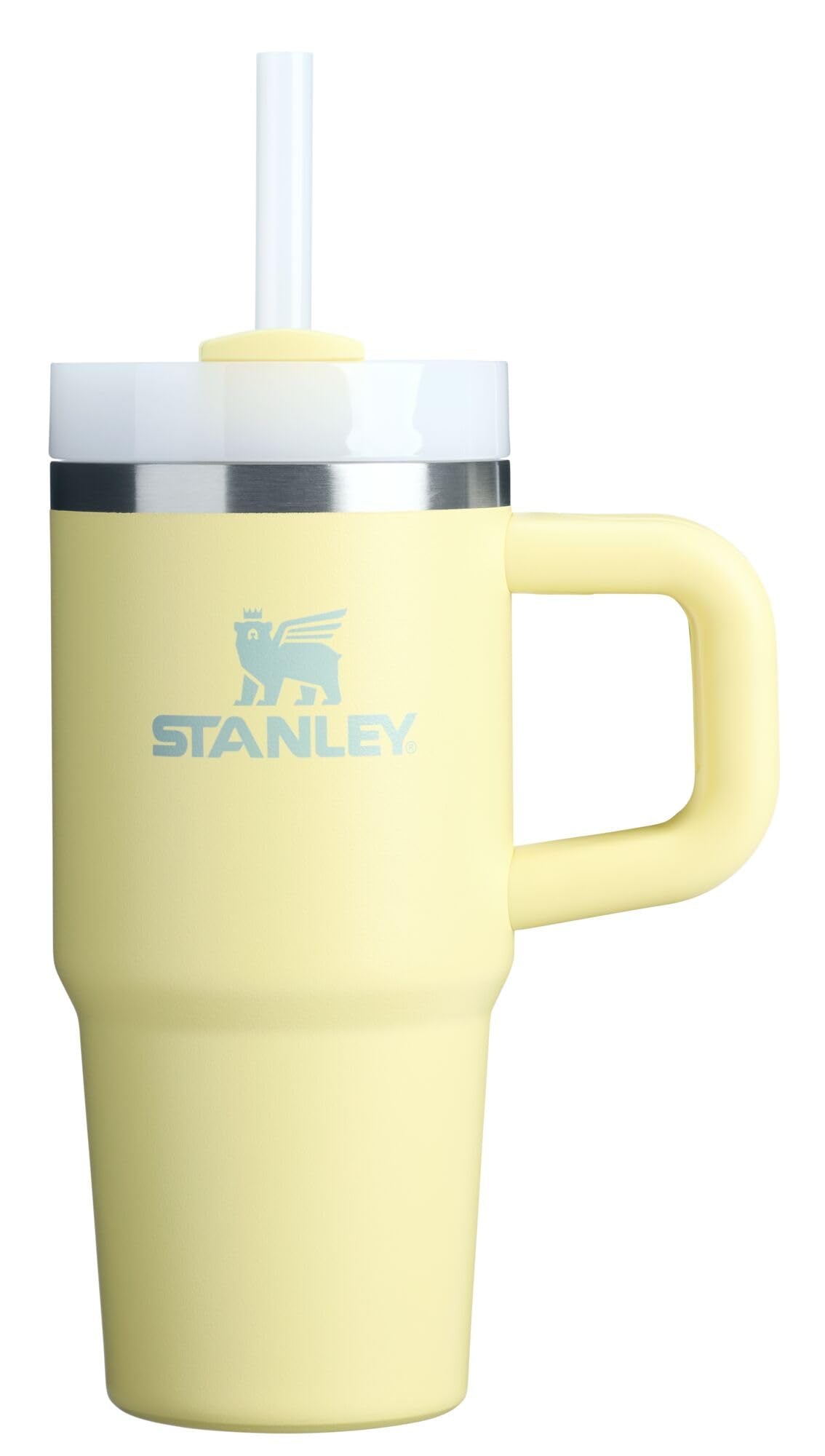 Stanley Quencher H2.0 Tumbler with Handle and Straw 30 oz | Flowstate 3-Position Lid | Cup Holder Compatible for Travel | Insulated Stainless Steel Cup | BPA-Free | Peony