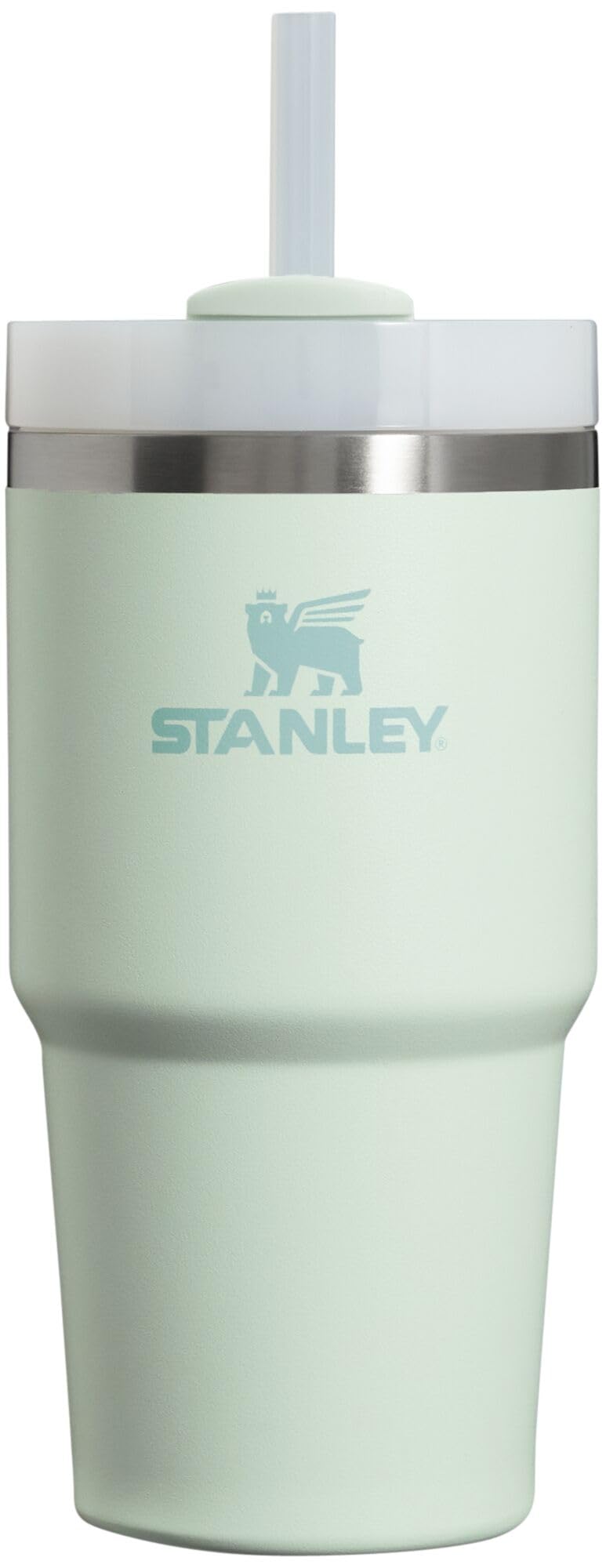 Stanley Quencher H2.0 Tumbler with Handle and Straw 30 oz | Flowstate 3-Position Lid | Cup Holder Compatible for Travel | Insulated Stainless Steel Cup | BPA-Free | Peony