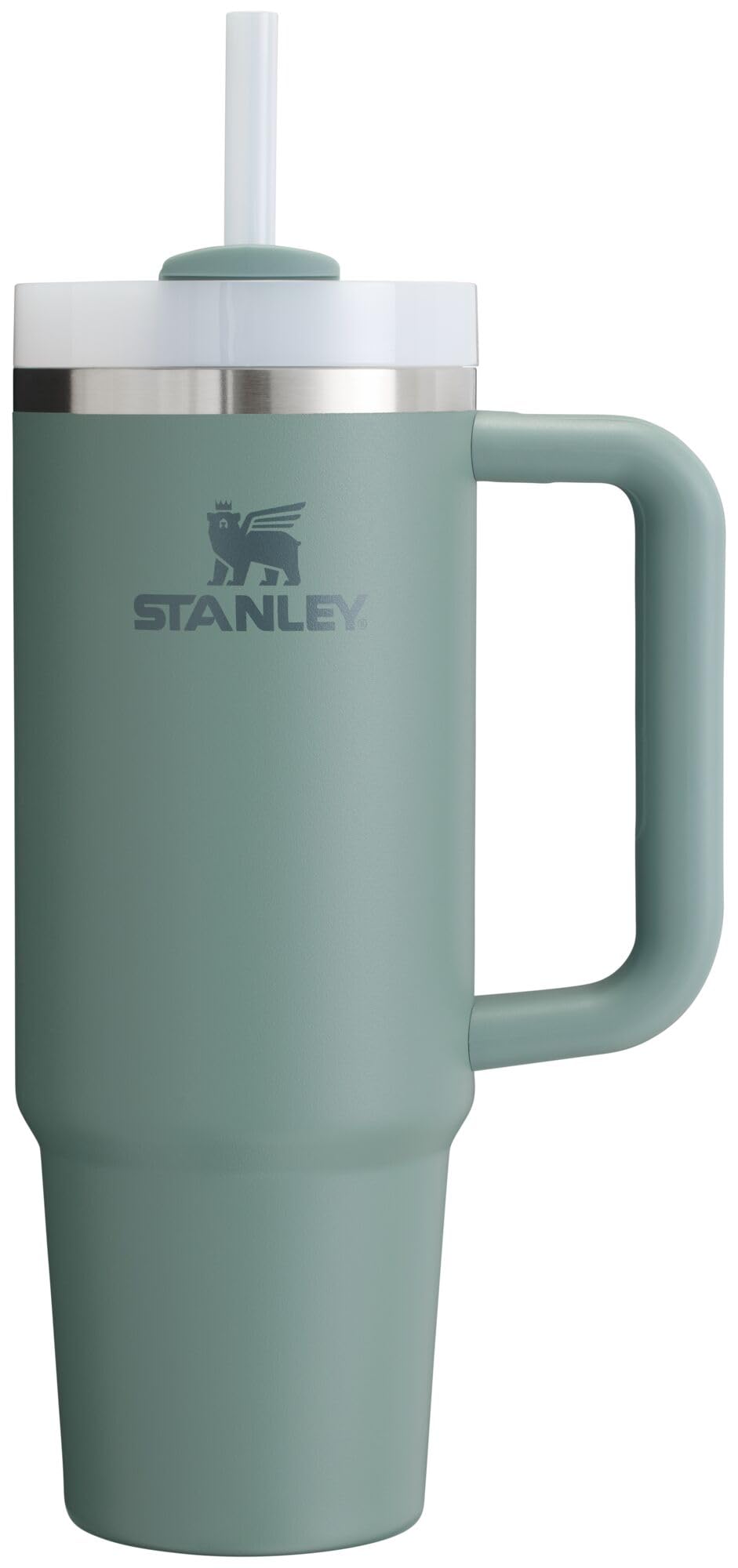 Stanley Quencher H2.0 Tumbler with Handle and Straw 30 oz | Flowstate 3-Position Lid | Cup Holder Compatible for Travel | Insulated Stainless Steel Cup | BPA-Free | Peony