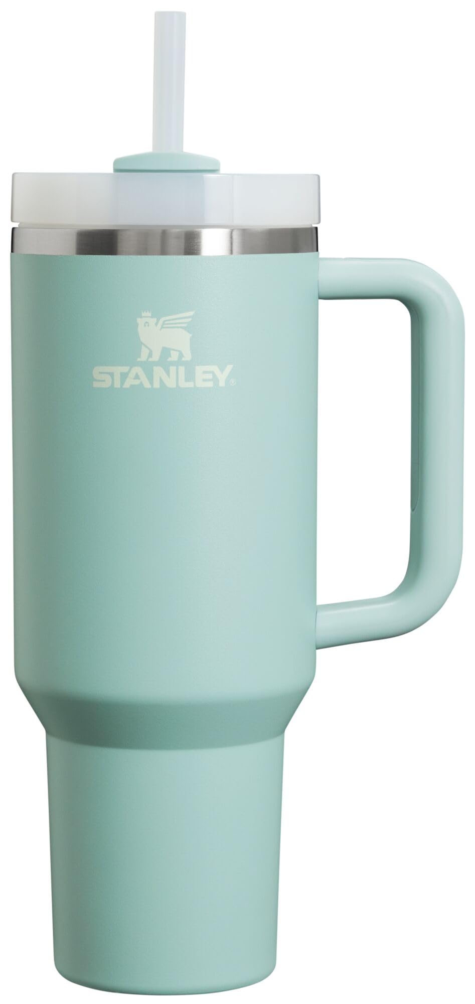 Stanley Quencher H2.0 Tumbler with Handle and Straw 30 oz | Flowstate 3-Position Lid | Cup Holder Compatible for Travel | Insulated Stainless Steel Cup | BPA-Free | Peony