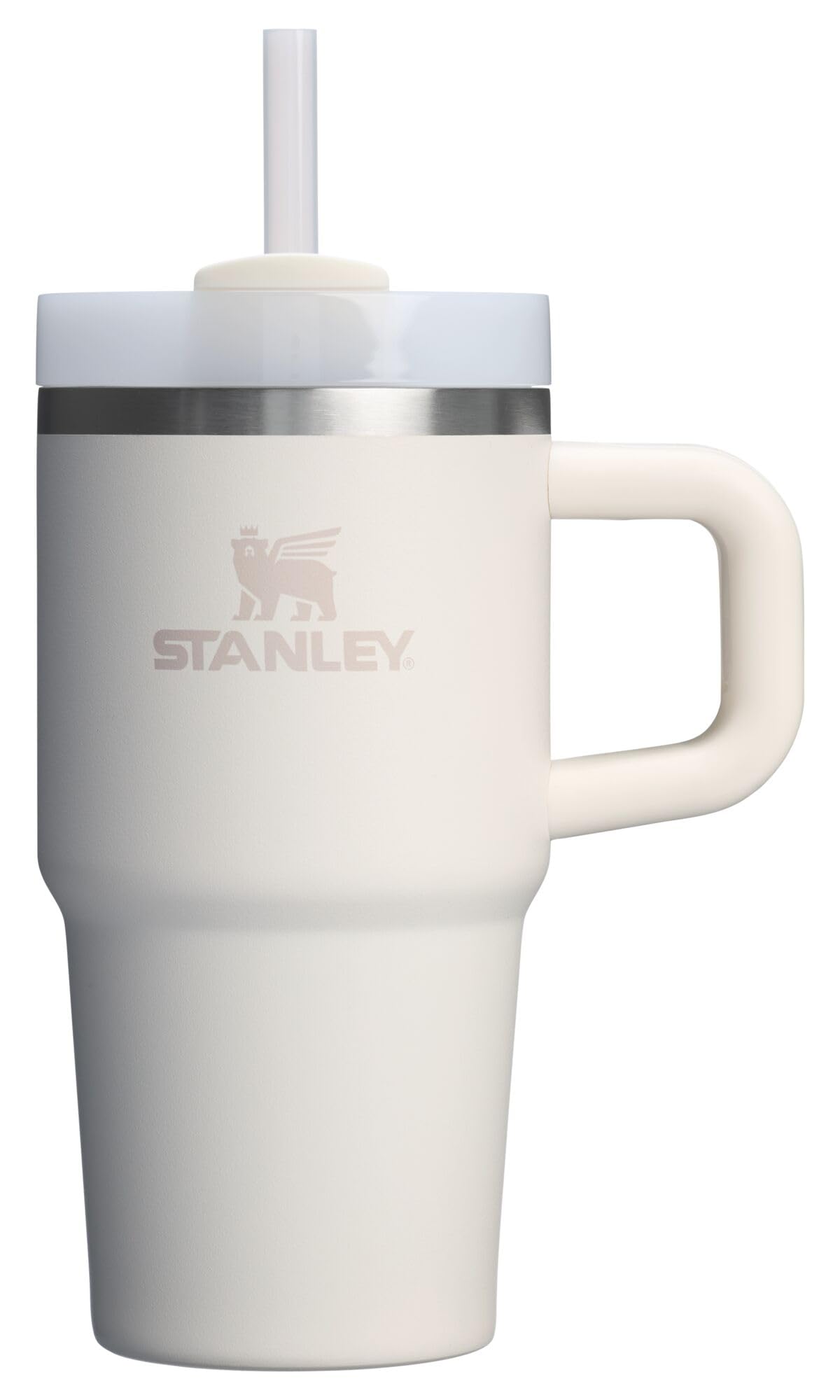 Stanley Quencher H2.0 Tumbler with Handle and Straw 30 oz | Flowstate 3-Position Lid | Cup Holder Compatible for Travel | Insulated Stainless Steel Cup | BPA-Free | Peony