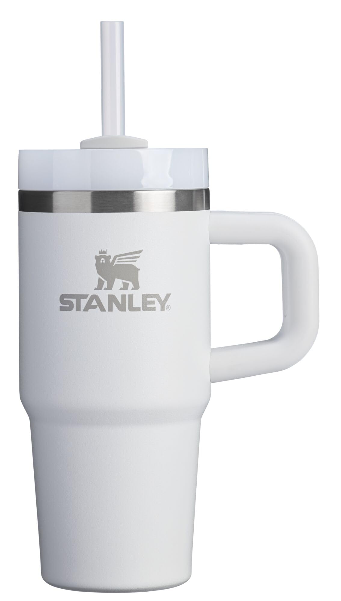 Stanley Quencher H2.0 Tumbler with Handle and Straw 30 oz | Flowstate 3-Position Lid | Cup Holder Compatible for Travel | Insulated Stainless Steel Cup | BPA-Free | Peony