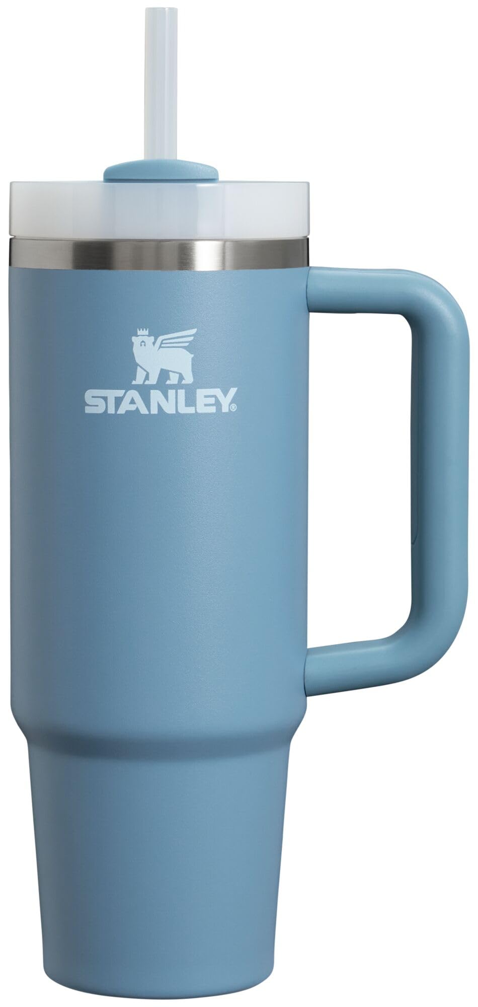 Stanley Quencher H2.0 Tumbler with Handle and Straw 30 oz | Flowstate 3-Position Lid | Cup Holder Compatible for Travel | Insulated Stainless Steel Cup | BPA-Free | Peony