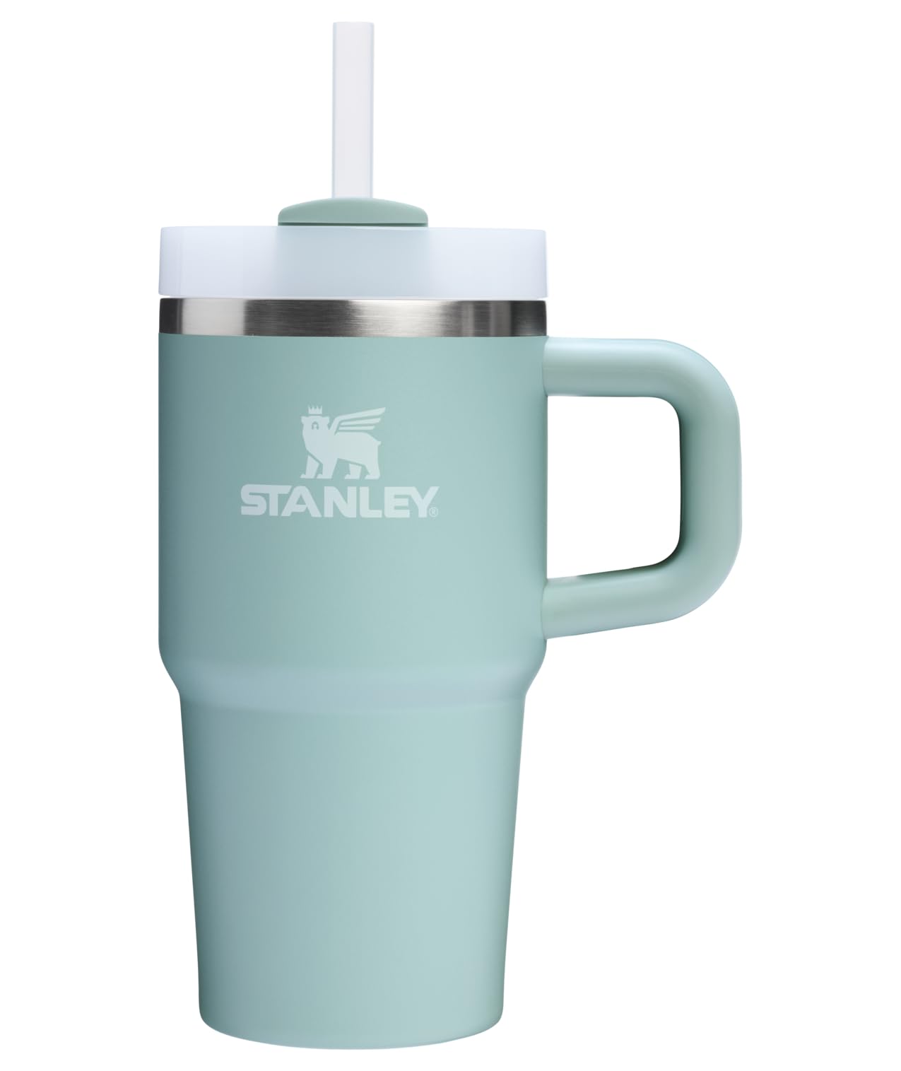 Stanley Quencher H2.0 Tumbler with Handle and Straw 30 oz | Flowstate 3-Position Lid | Cup Holder Compatible for Travel | Insulated Stainless Steel Cup | BPA-Free | Peony