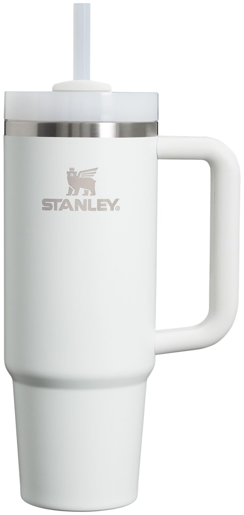 Stanley Quencher H2.0 Tumbler with Handle and Straw 30 oz | Flowstate 3-Position Lid | Cup Holder Compatible for Travel | Insulated Stainless Steel Cup | BPA-Free | Peony