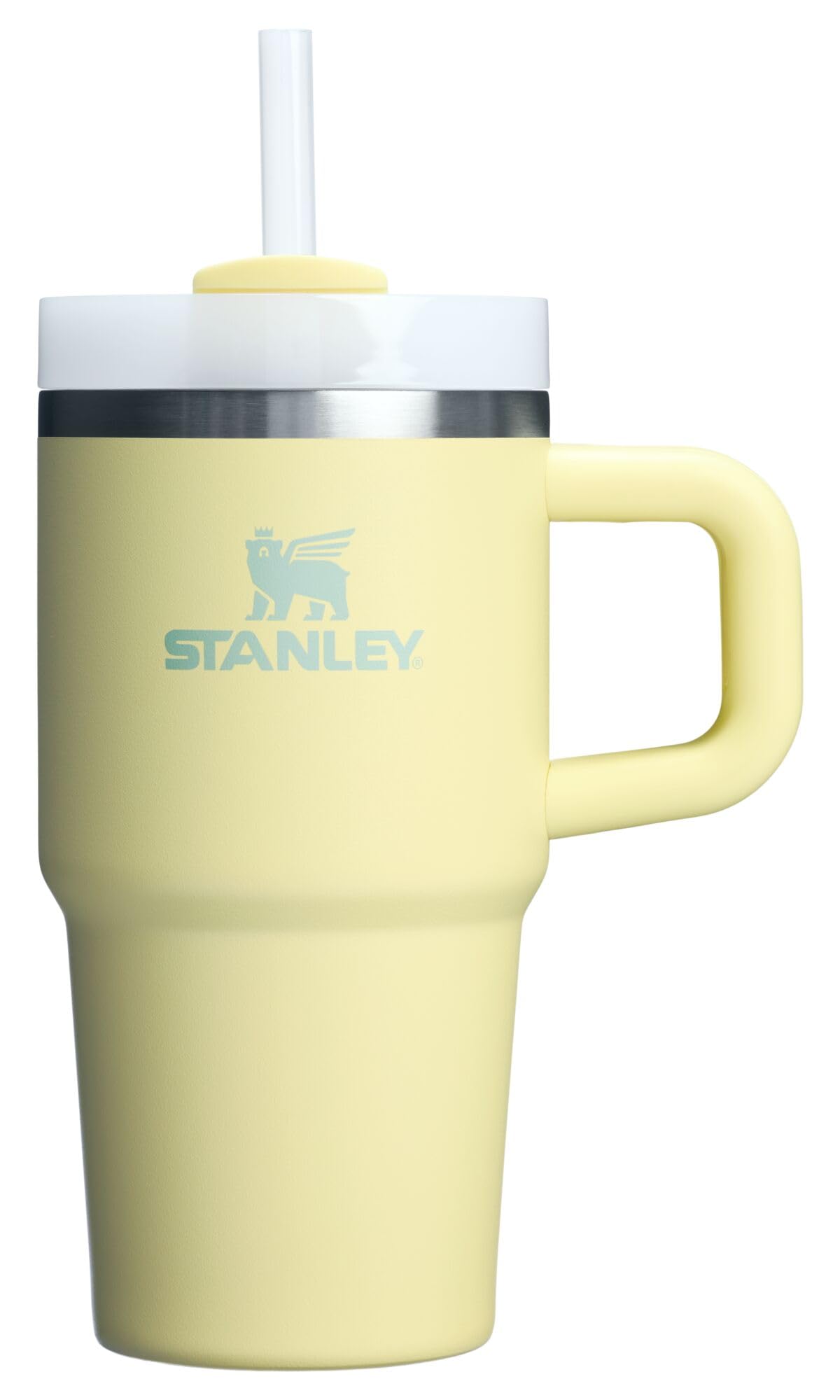 Stanley Quencher H2.0 Tumbler with Handle and Straw 30 oz | Flowstate 3-Position Lid | Cup Holder Compatible for Travel | Insulated Stainless Steel Cup | BPA-Free | Peony
