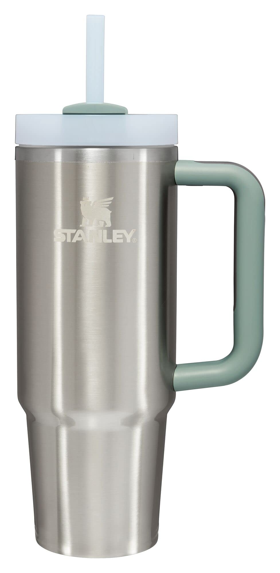 Stanley Quencher H2.0 Tumbler with Handle and Straw 30 oz | Flowstate 3-Position Lid | Cup Holder Compatible for Travel | Insulated Stainless Steel Cup | BPA-Free | Peony