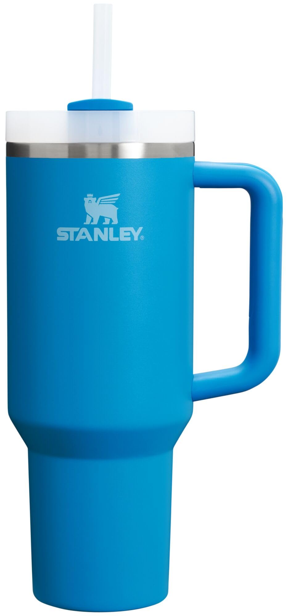 Stanley Quencher H2.0 Tumbler with Handle and Straw 30 oz | Flowstate 3-Position Lid | Cup Holder Compatible for Travel | Insulated Stainless Steel Cup | BPA-Free | Peony