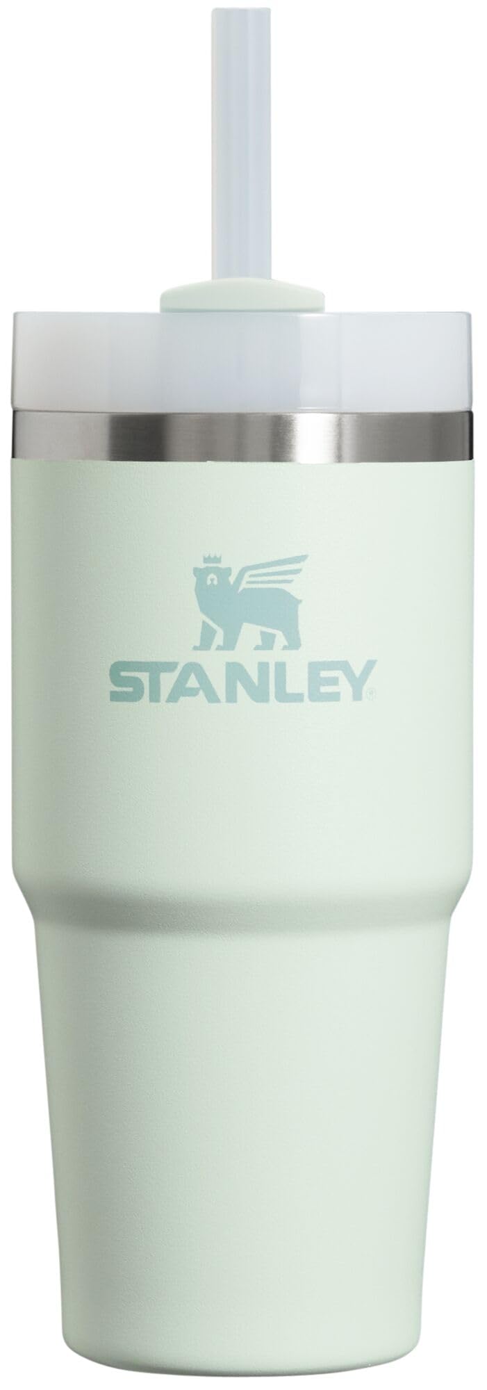 Stanley Quencher H2.0 Tumbler with Handle and Straw 30 oz | Flowstate 3-Position Lid | Cup Holder Compatible for Travel | Insulated Stainless Steel Cup | BPA-Free | Peony