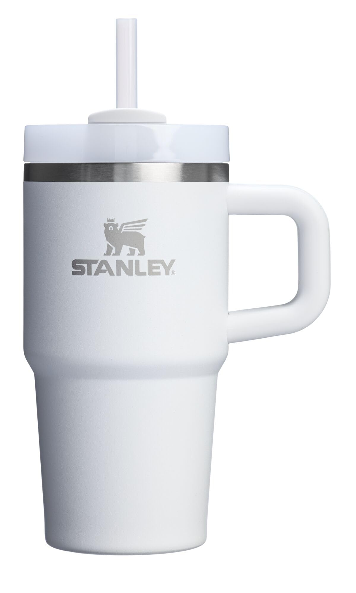 Stanley Quencher H2.0 Tumbler with Handle and Straw 30 oz | Flowstate 3-Position Lid | Cup Holder Compatible for Travel | Insulated Stainless Steel Cup | BPA-Free | Peony