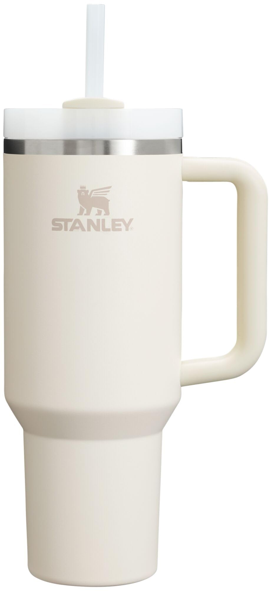 Stanley Quencher H2.0 Tumbler with Handle and Straw 30 oz | Flowstate 3-Position Lid | Cup Holder Compatible for Travel | Insulated Stainless Steel Cup | BPA-Free | Peony