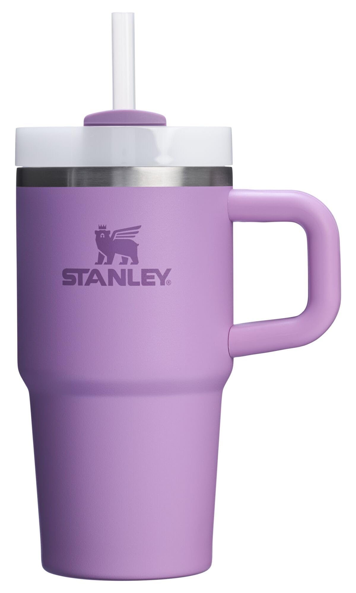 Stanley Quencher H2.0 Tumbler with Handle and Straw 30 oz | Flowstate 3-Position Lid | Cup Holder Compatible for Travel | Insulated Stainless Steel Cup | BPA-Free | Peony