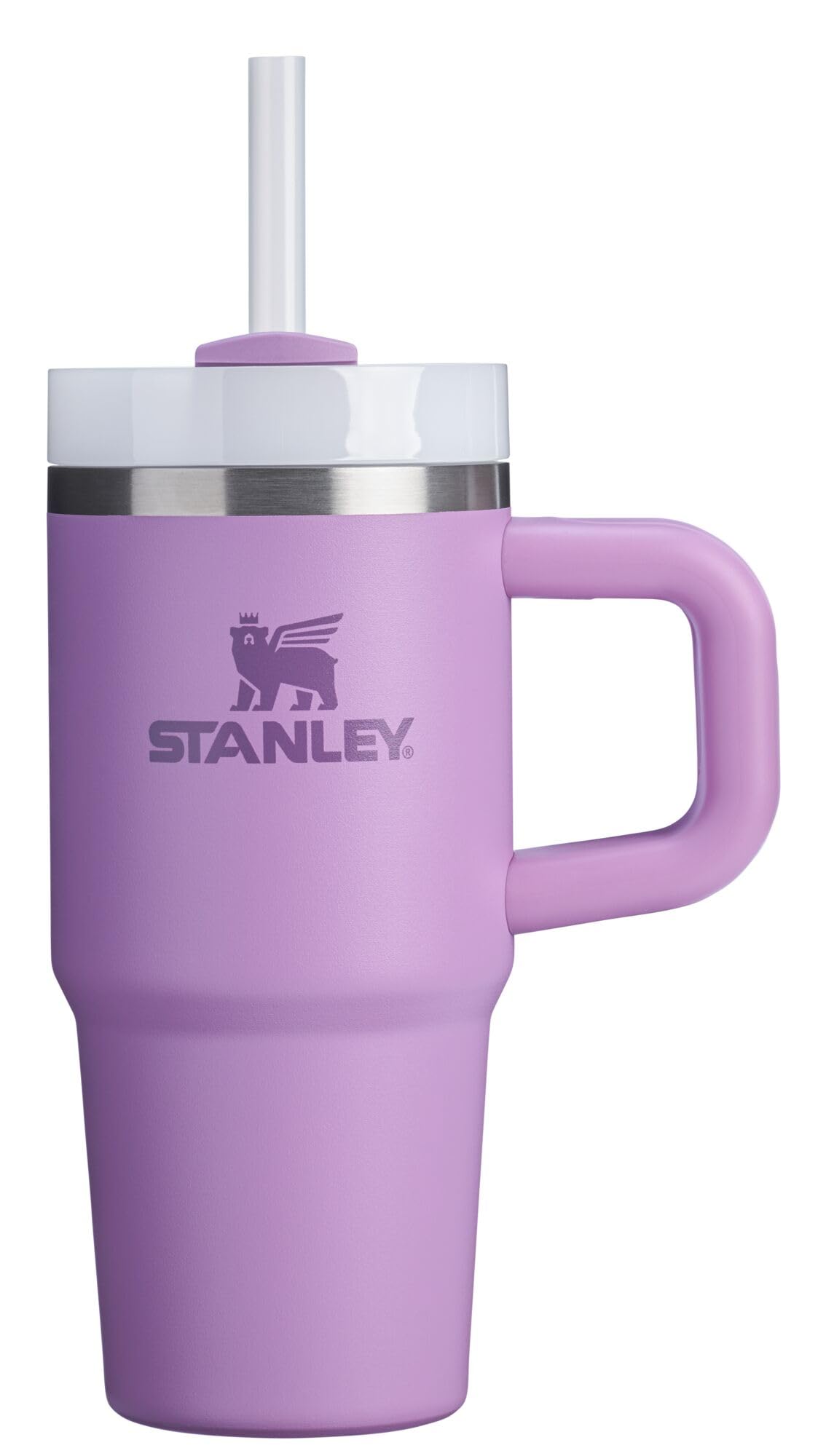 Stanley Quencher H2.0 Tumbler with Handle and Straw 30 oz | Flowstate 3-Position Lid | Cup Holder Compatible for Travel | Insulated Stainless Steel Cup | BPA-Free | Peony