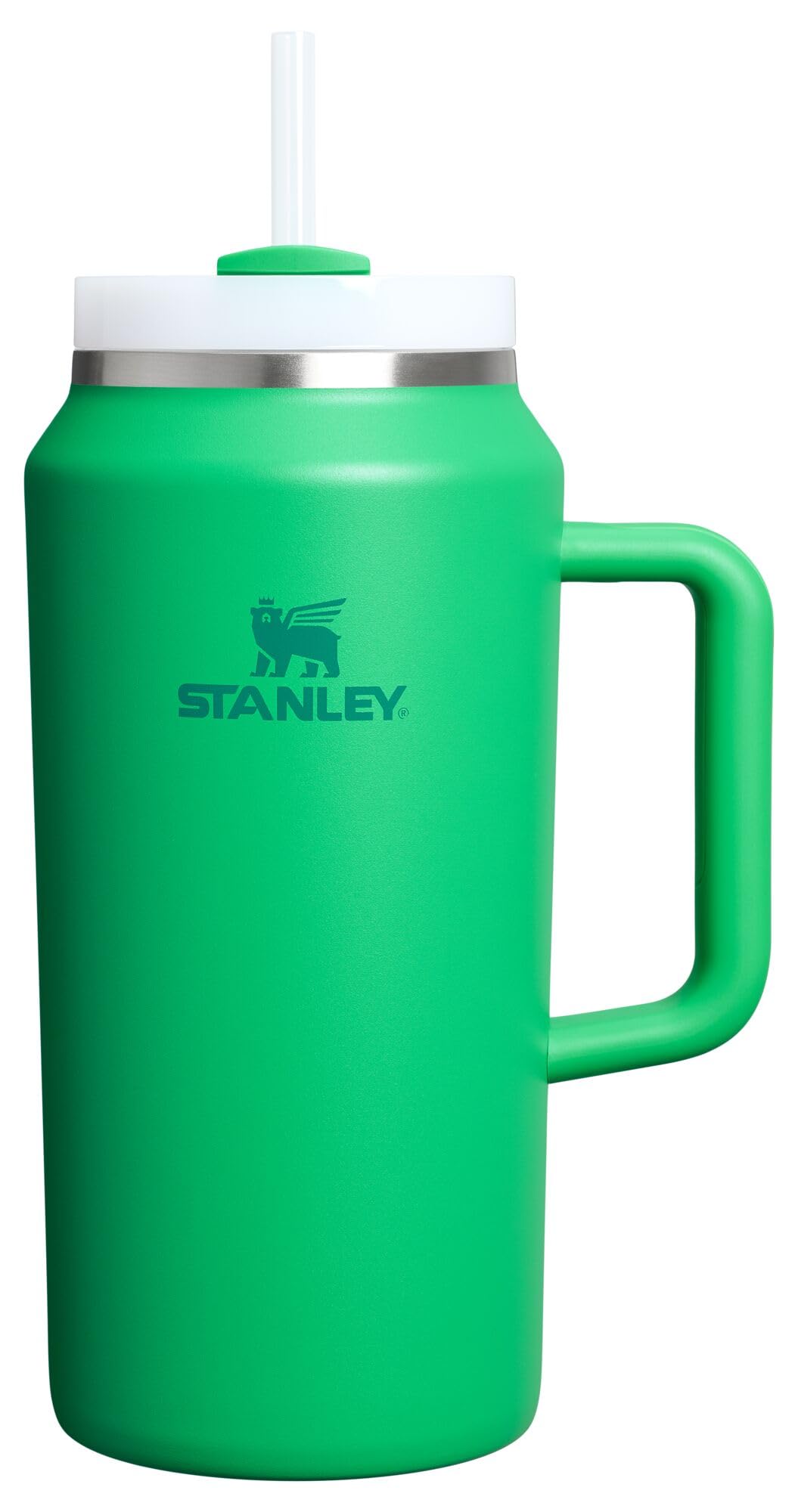 Stanley Quencher H2.0 Tumbler with Handle and Straw 30 oz | Flowstate 3-Position Lid | Cup Holder Compatible for Travel | Insulated Stainless Steel Cup | BPA-Free | Peony