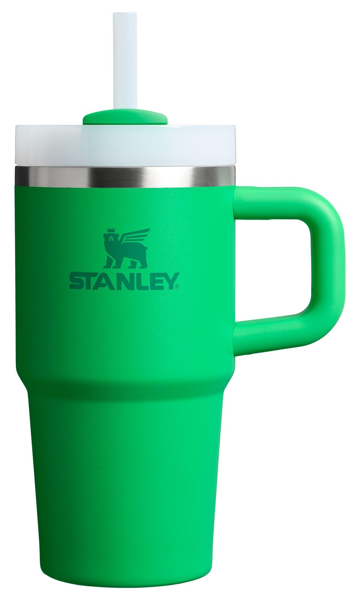 Stanley Quencher H2.0 Tumbler with Handle and Straw 30 oz | Flowstate 3-Position Lid | Cup Holder Compatible for Travel | Insulated Stainless Steel Cup | BPA-Free | Peony