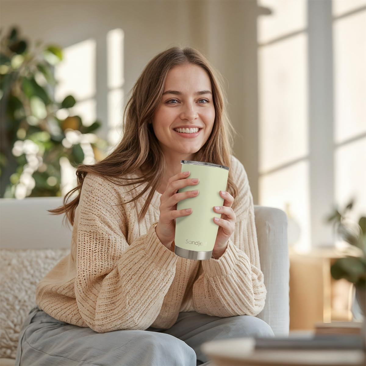 SANDJEST Nurse Tumbler Cup - Nutritional Facts Travel Coffee Mug Gift - 20oz Tumblers Nurse Gifts for Birthday, Christmas, Appreciation Week, Nursing School Graduation for Nurses, Practitioners