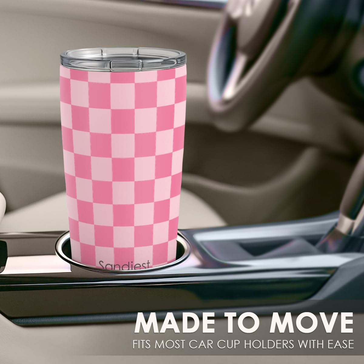 SANDJEST Nurse Tumbler Cup - Nutritional Facts Travel Coffee Mug Gift - 20oz Tumblers Nurse Gifts for Birthday, Christmas, Appreciation Week, Nursing School Graduation for Nurses, Practitioners