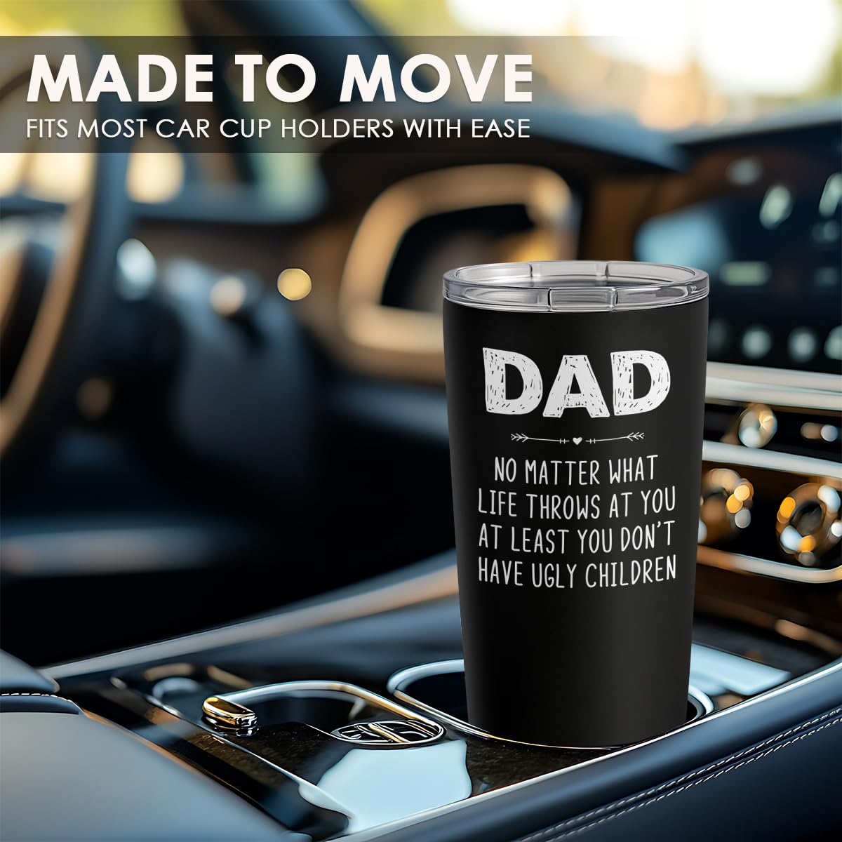 SANDJEST Nurse Tumbler Cup - Nutritional Facts Travel Coffee Mug Gift - 20oz Tumblers Nurse Gifts for Birthday, Christmas, Appreciation Week, Nursing School Graduation for Nurses, Practitioners