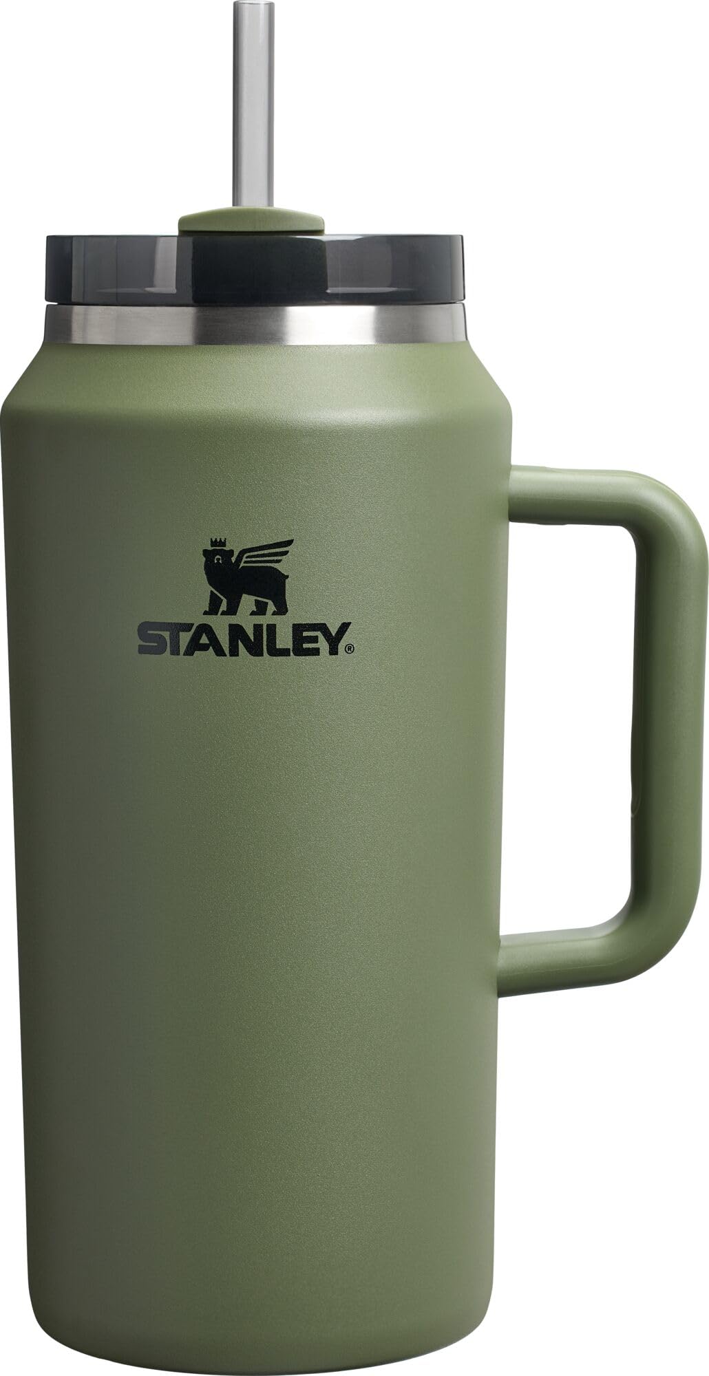 Stanley Quencher H2.0 Tumbler with Handle and Straw 30 oz | Flowstate 3-Position Lid | Cup Holder Compatible for Travel | Insulated Stainless Steel Cup | BPA-Free | Peony