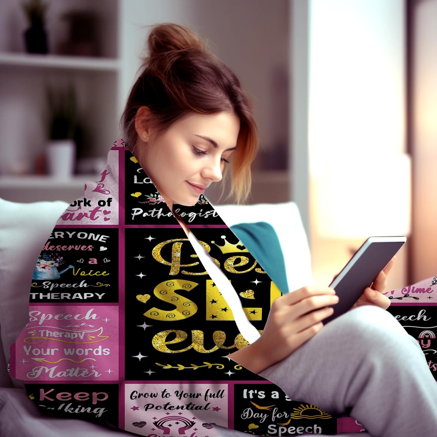 Nurse Blanket Gifts for Women,Cool Nursing Practitioner Nurse Graduation Gifts for Women Nurses Week Best Nurse's Day Throw Blankets for Nurses 50"X40"