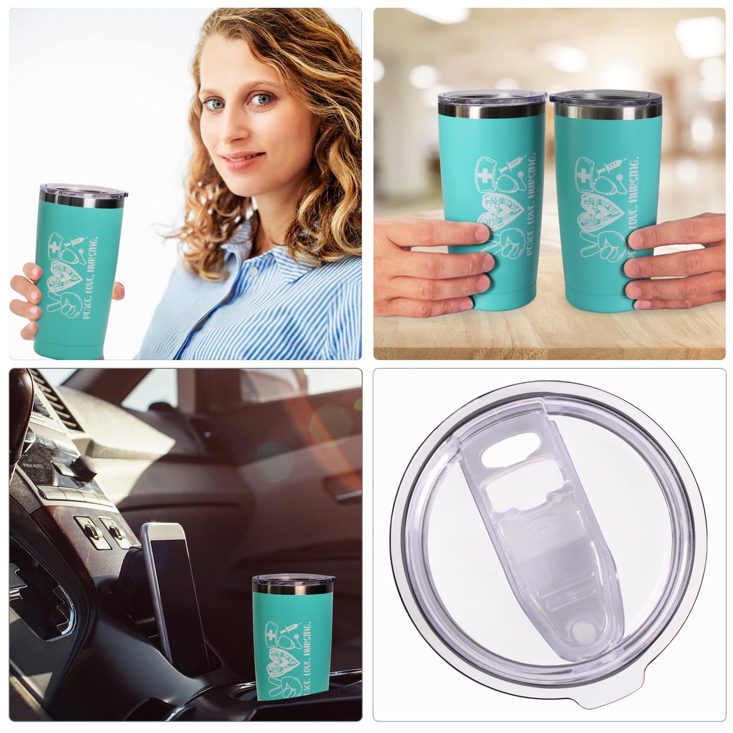 Nurse Appreciation Gift Box for Women - Graduation, Nursing School, Christmas, Practitioner, RG - Wine Tumbler Set