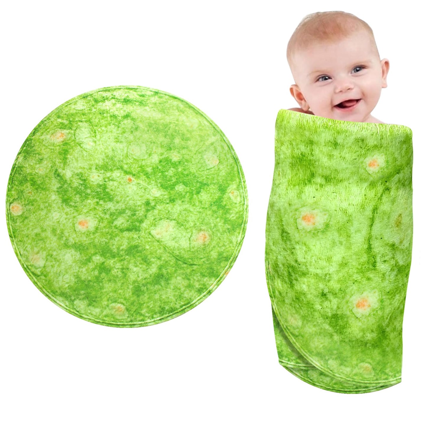 Gifts for Women Tortilla Blanket Adult Size 71 Inch, Graduation Gifts for Men and Women, Baptisms Gifts for Girl, Taco Food Burrito Blanket for Adult, Flannel Blanket Funny Gifts for Girlfriend