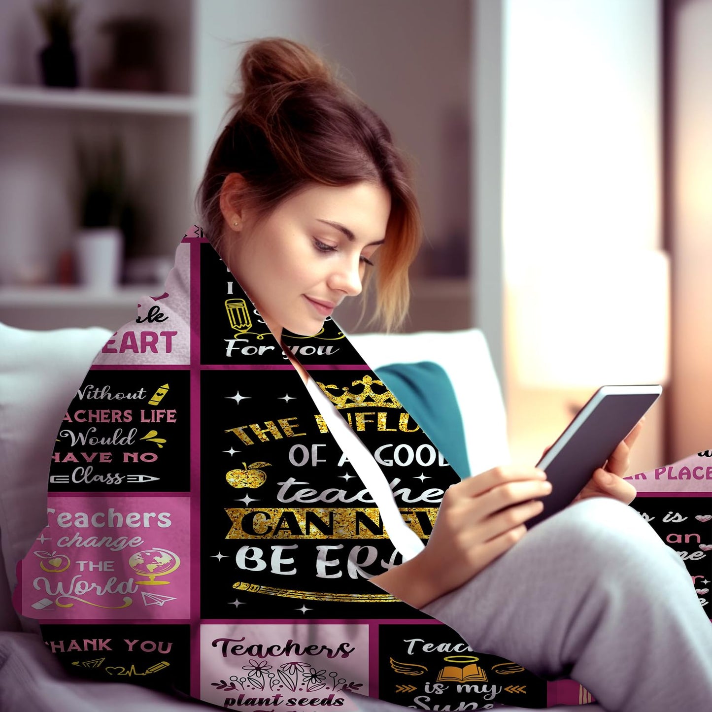 Nurse Blanket Gifts for Women,Cool Nursing Practitioner Nurse Graduation Gifts for Women Nurses Week Best Nurse's Day Throw Blankets for Nurses 50"X40"