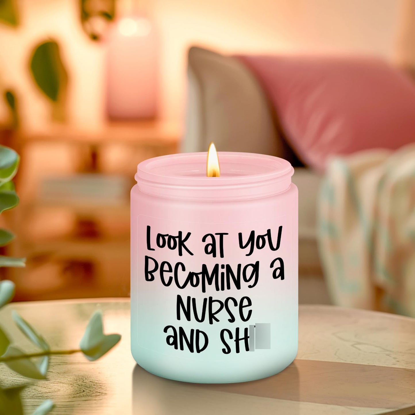 LEADO Candles, Nurse Gifts for Women, Male, Men - Nursing Graduation, LPN, RN Gifts for Nurses - Funny Nurses Week, Congratulations Present for New Grad, Future RN, Nursing School Student, Graduate
