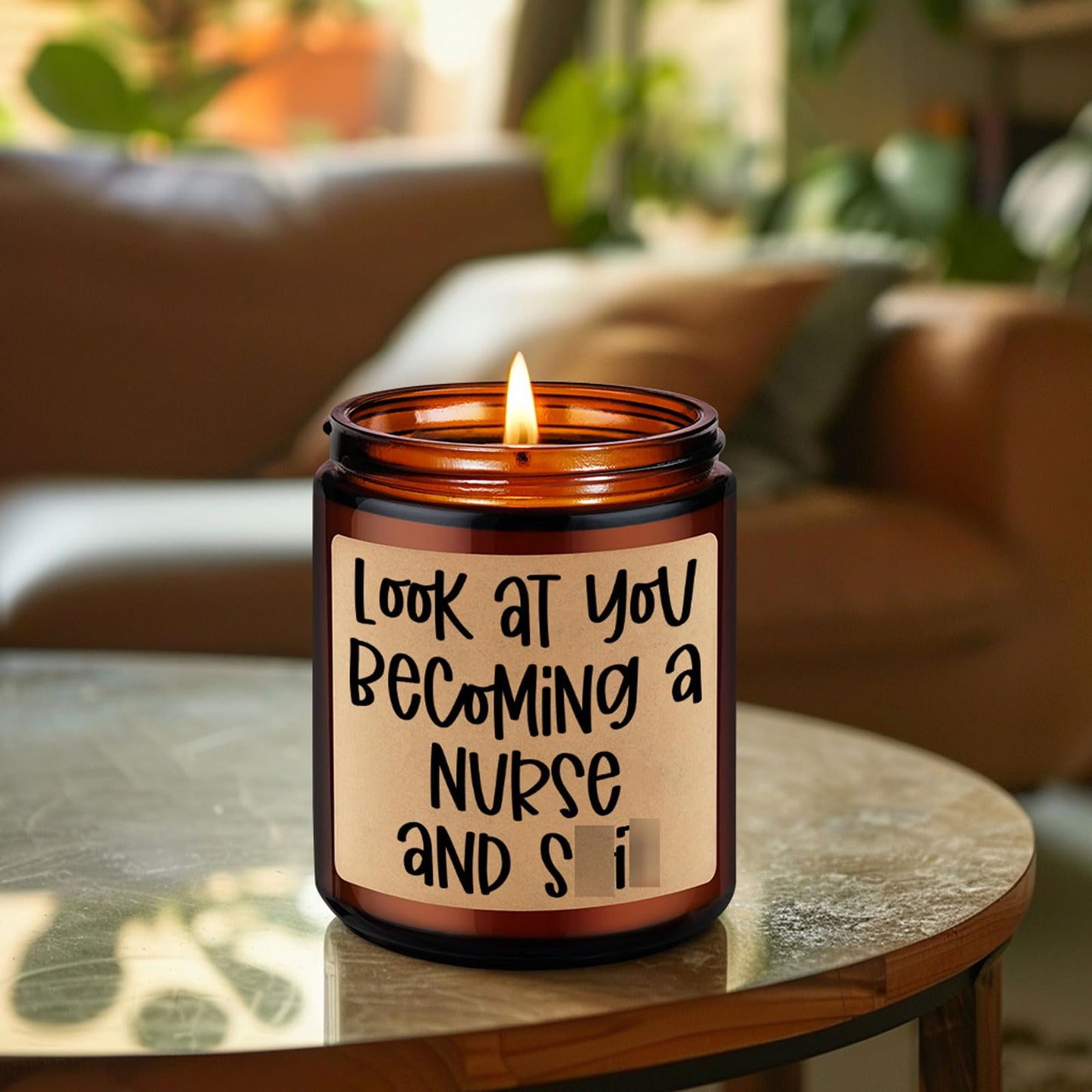 LEADO Candles, Nurse Gifts for Women, Male, Men - Nursing Graduation, LPN, RN Gifts for Nurses - Funny Nurses Week, Congratulations Present for New Grad, Future RN, Nursing School Student, Graduate