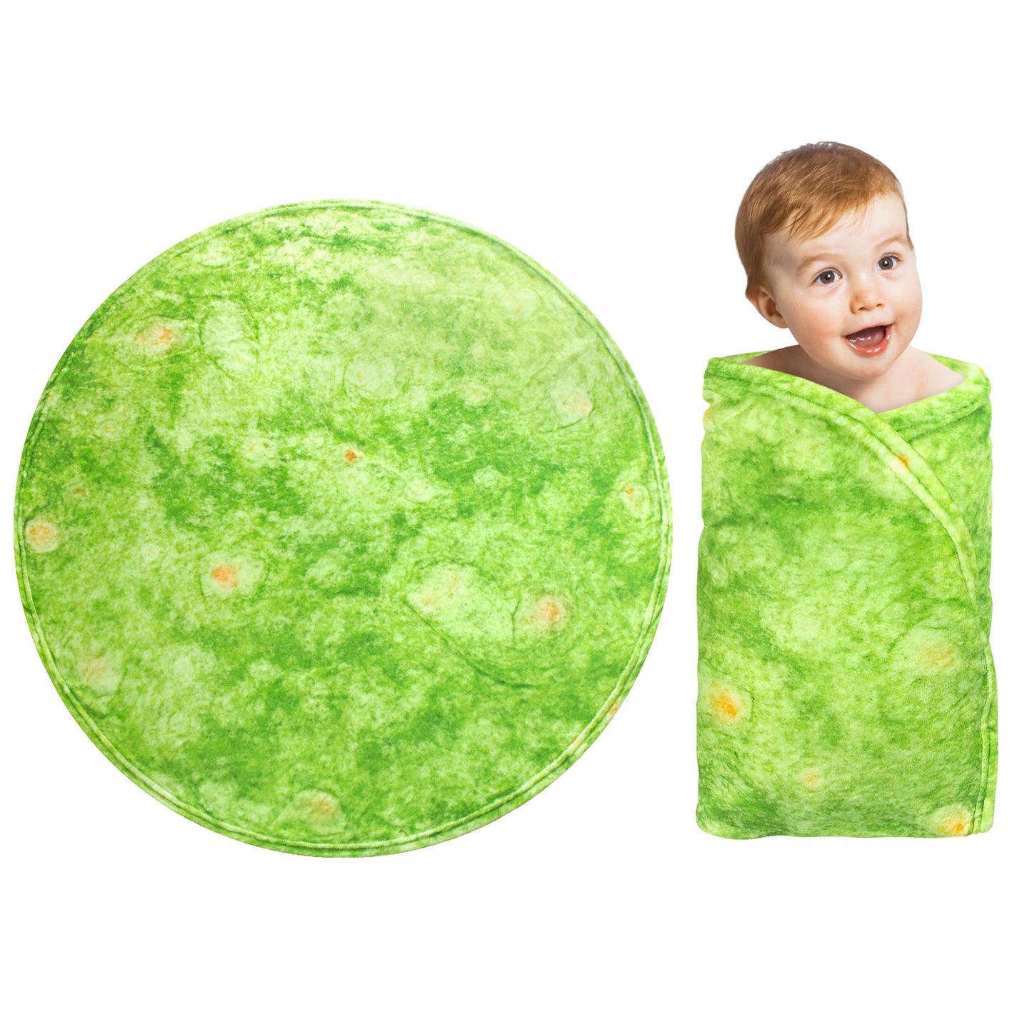 Gifts for Women Tortilla Blanket Adult Size 71 Inch, Graduation Gifts for Men and Women, Baptisms Gifts for Girl, Taco Food Burrito Blanket for Adult, Flannel Blanket Funny Gifts for Girlfriend