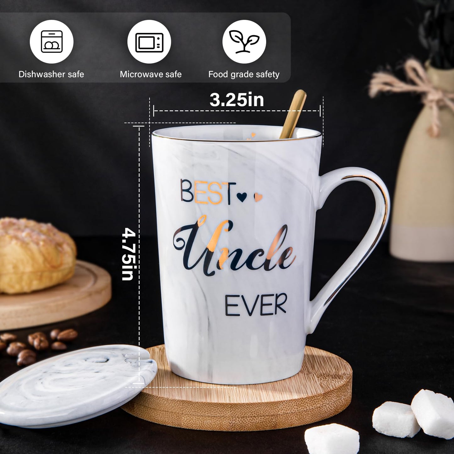 Nurse Gifts for Women, Funny Nurse Mug with Gold Print, Nurses Week Retirement Graduation Appreciation Present, School Nursing Student RN Practitioner, 14oz Pink Marbled Ceramic Cup, Nice Gift Boxed