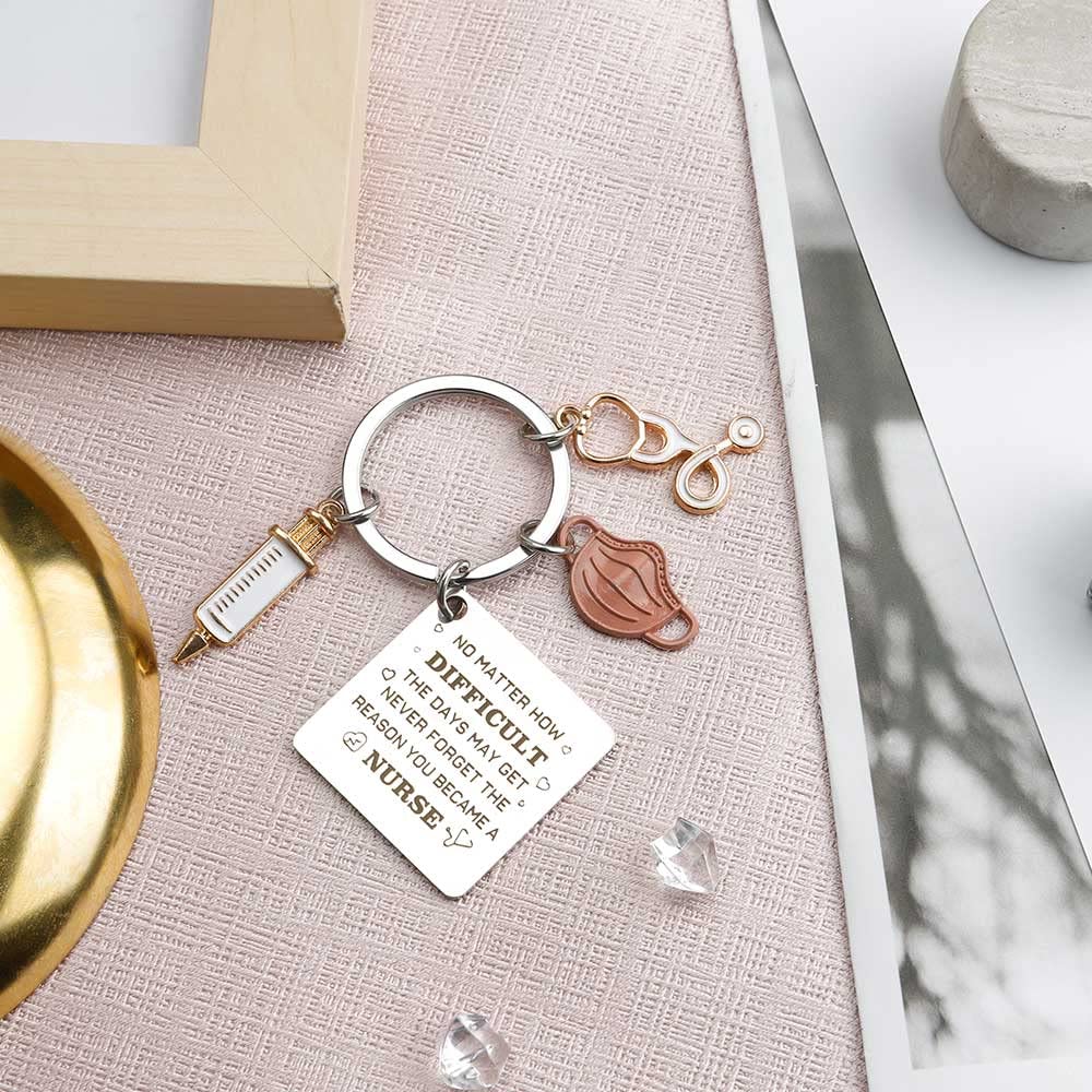 Nurse Graduation Gift for Women Nurse Keychain Nurses Week Gifts Graduation Presents for Nurses Appreciation Gifts