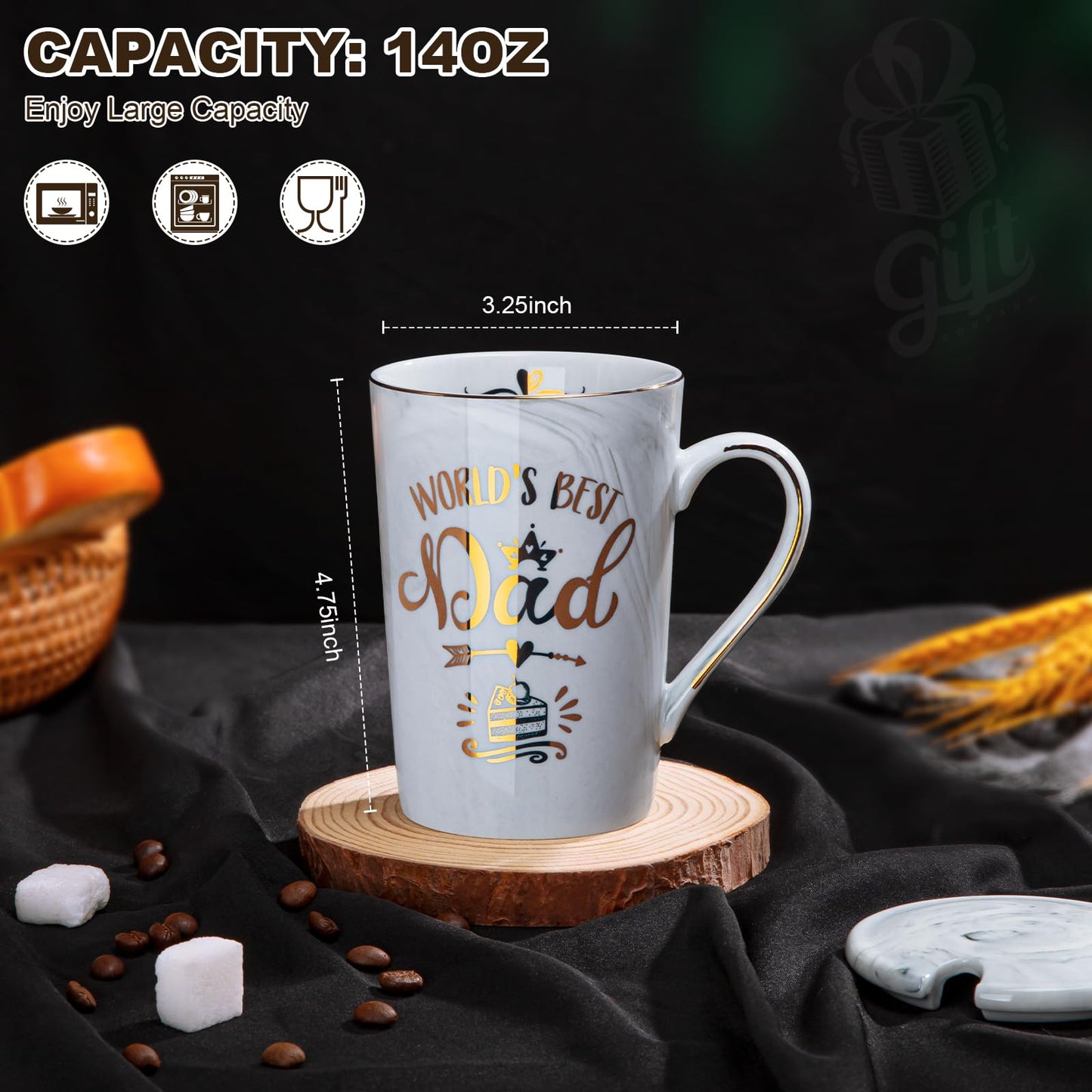 Nurse Gifts for Women, Funny Nurse Mug with Gold Print, Nurses Week Retirement Graduation Appreciation Present, School Nursing Student RN Practitioner, 14oz Pink Marbled Ceramic Cup, Nice Gift Boxed