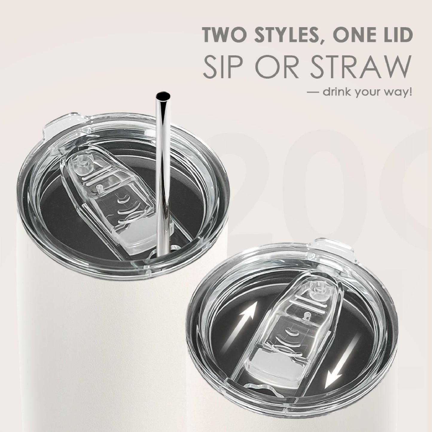 SANDJEST Nurse Tumbler Cup - Nutritional Facts Travel Coffee Mug Gift - 20oz Tumblers Nurse Gifts for Birthday, Christmas, Appreciation Week, Nursing School Graduation for Nurses, Practitioners