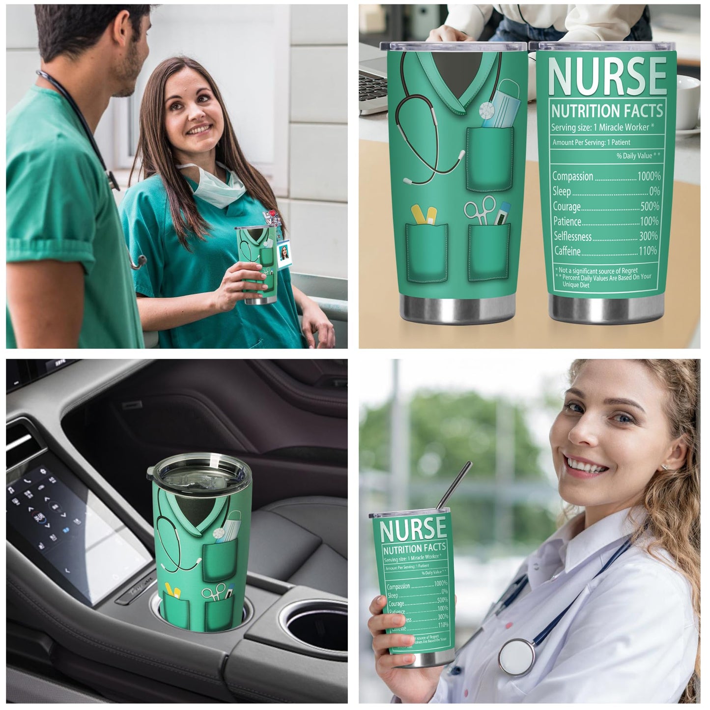 Nurse Appreciation Gift Box for Women - Graduation, Nursing School, Christmas, Practitioner, RG - Wine Tumbler Set