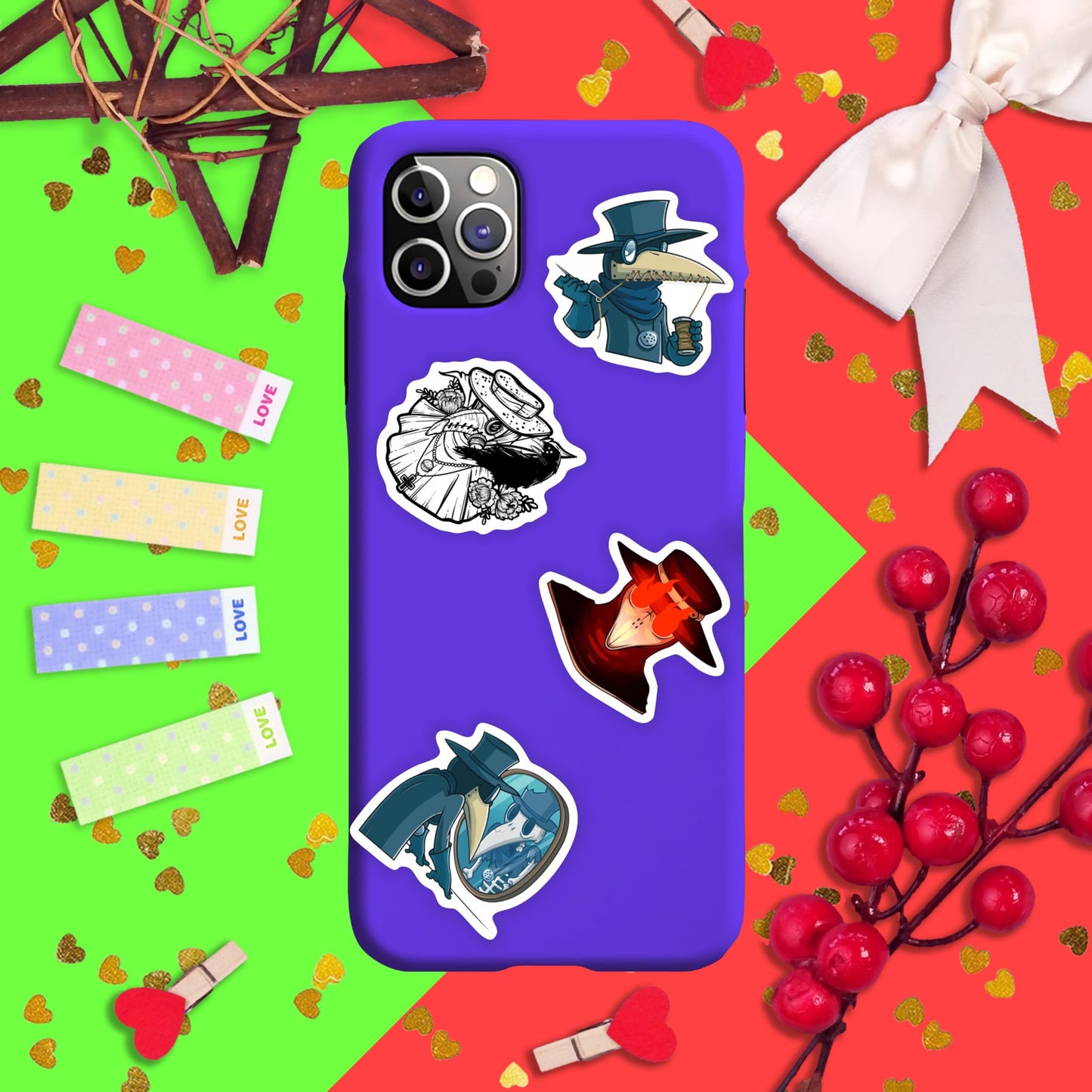 BulbaCraft 100Pcs Funny Nurse Stickers, Funny Nurse Gifts, Nursing Stickers, Medical Decals for Computer, Cups, Planner Laptop Decals, Gifts for Women & Men