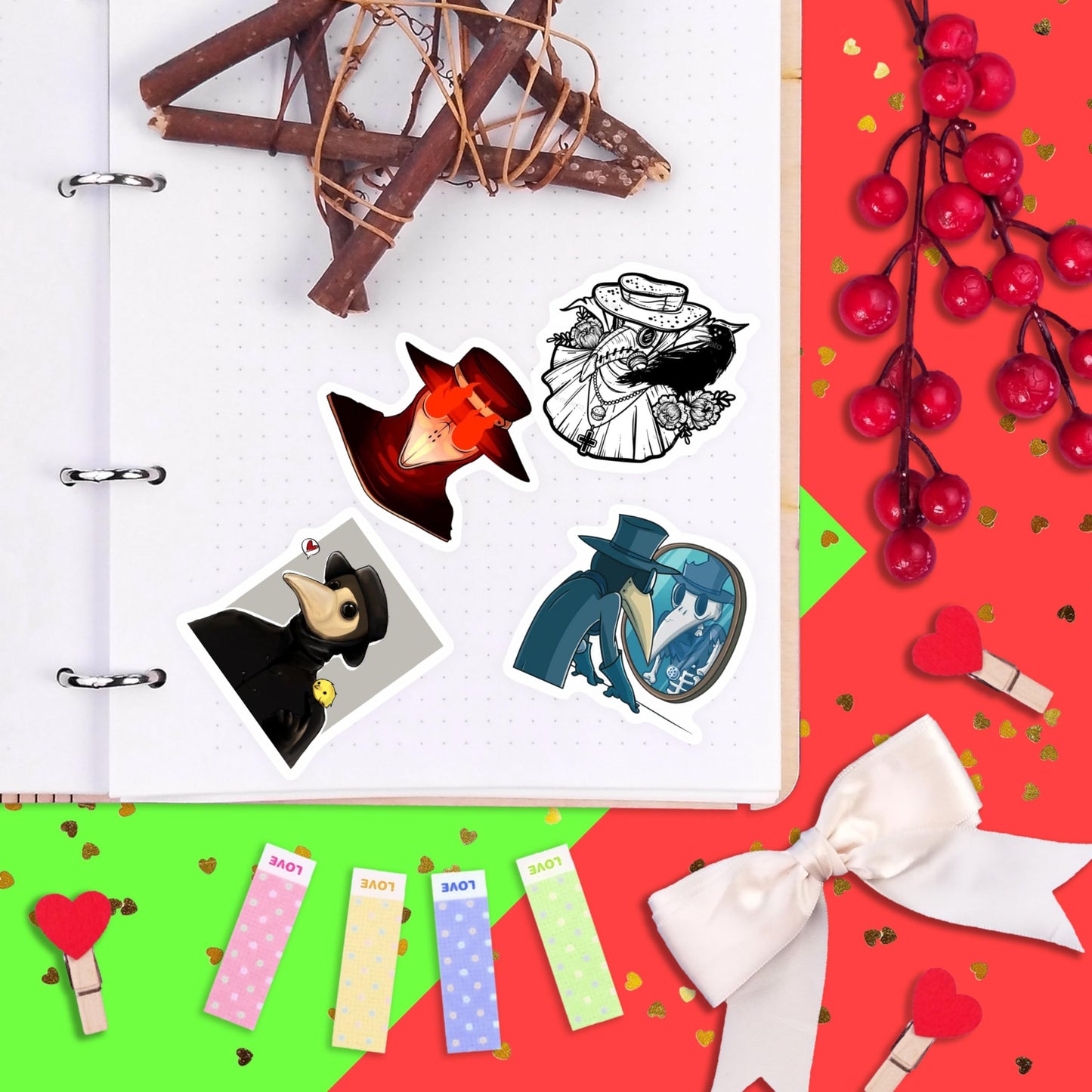 BulbaCraft 100Pcs Funny Nurse Stickers, Funny Nurse Gifts, Nursing Stickers, Medical Decals for Computer, Cups, Planner Laptop Decals, Gifts for Women & Men